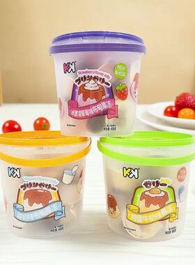KK超友味408g冰激凌鸡蛋牛奶果冻