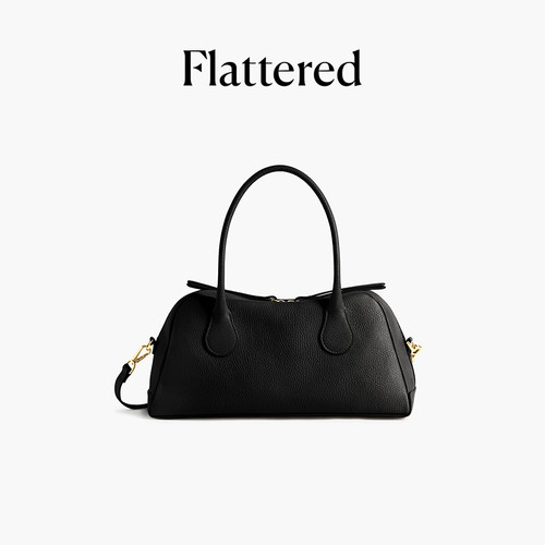 FlatteredLeia新款手提波士顿包