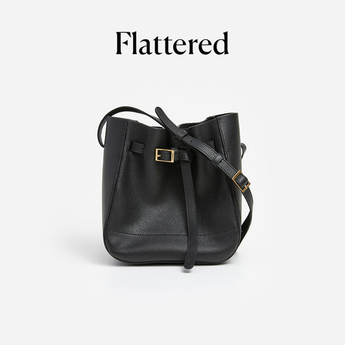 Flattered手工小牛皮水桶包