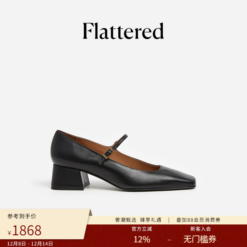 FlatteredEvan玛丽珍单鞋