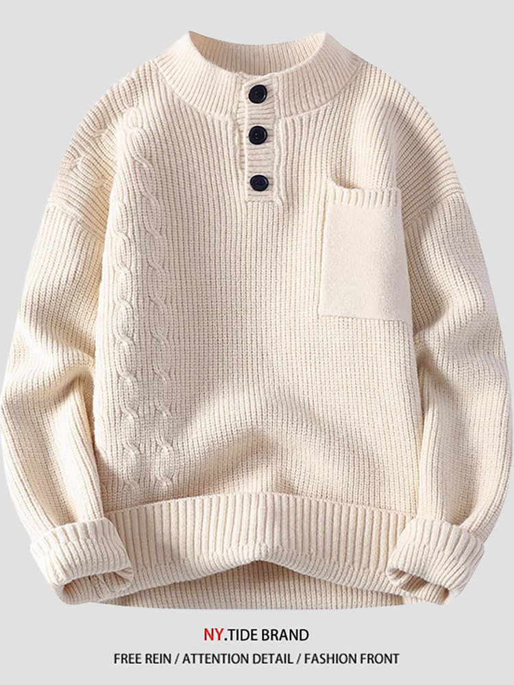 NY 조디악 레드 스웨터 남성 봄 유행 라운드 넥 니트 스웨터 용의 해 새해 모직 스웨터 재킷