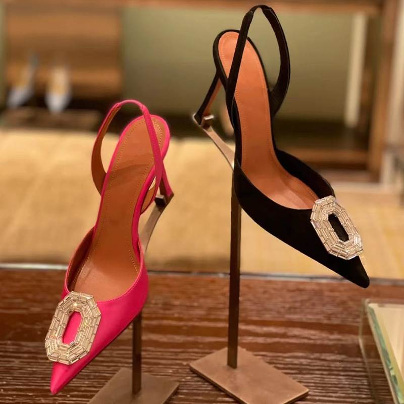 diamond sandals women high heel shoes女 大码43高跟凉鞋高跟鞋