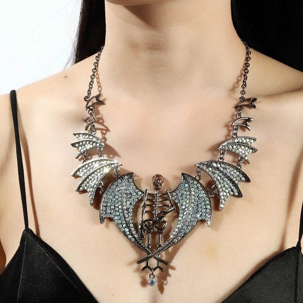Necklace decorations Halloween Women Costume Gothic Witch