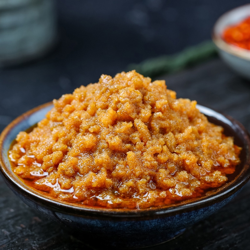 油浸蟹黄酱拌饭酱下饭酱