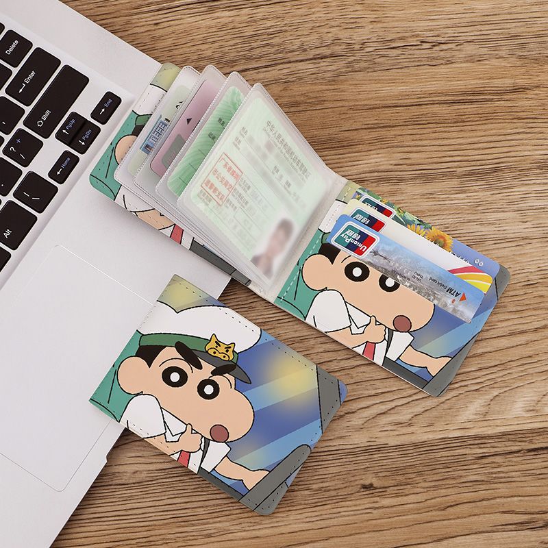 开车小新驾驶证保护套驾照本皮套多功能行驶证件收纳卡包多卡位男