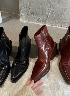 5厘米头层水洗马皮高定气质款里外全马皮623-080