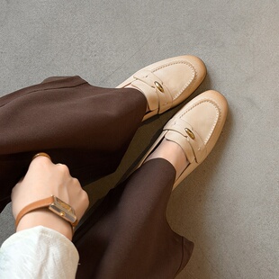 圆头TPR(牛筋）胶粘工艺牛皮/猪皮内里单鞋深口单鞋