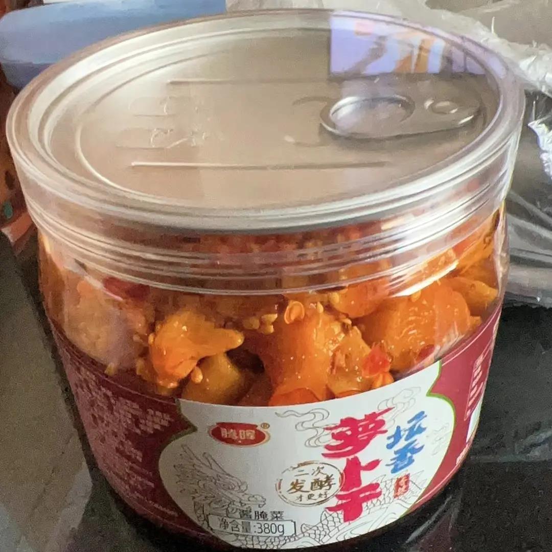 腾晖坛香萝卜干香辣脆芥丝北味笋脆黄瓜酱八宝苔干酸豆角酱腌菜环