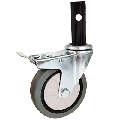 永戈TPR包胶轴承静音通用餐车轮