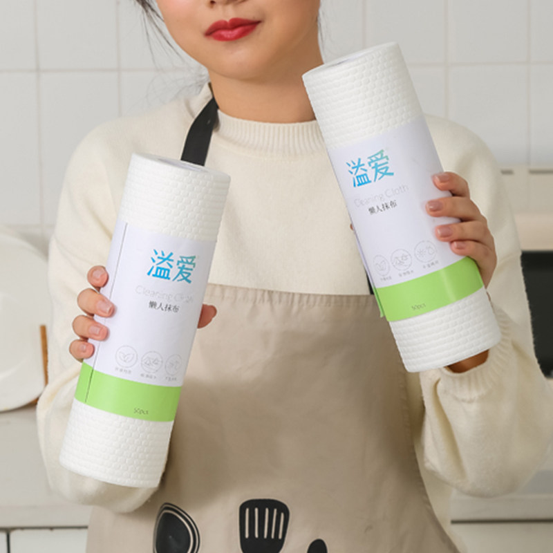 溢爱懒人抹布干湿两用加大厨房用