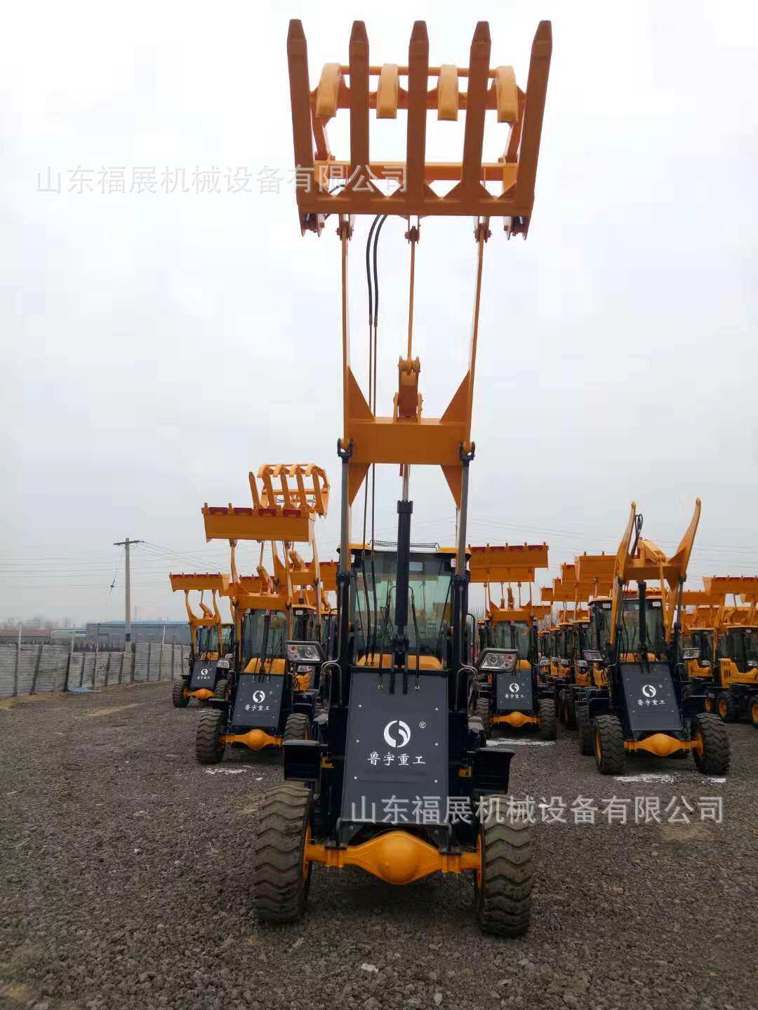 山东鲁宇重工 卸载高度可调装载机 928无极变速四轮装载机