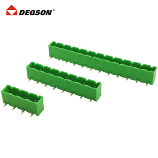DEGSON连接器插拔式PCB接线端子2EDGRC-7.62-02P凤凰插座GMSTB2.5