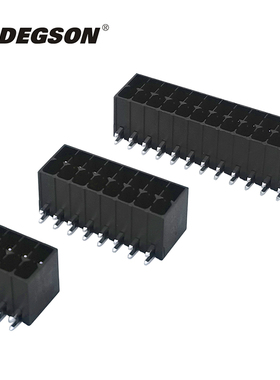 DEGSON高松弹簧插拔式PCB接线端子15EDGRHC-THR-3.5-08P-13-00AH