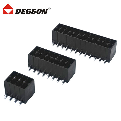 DEGSON高松弹簧双排接线端子针座