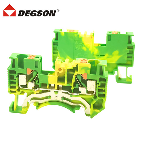 DEGSON高松直插导轨式接地端子排