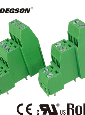 DEGSON高松DG381A3-3.81-06P-14-00ZH三层螺钉式PCB模组端子MK3DS