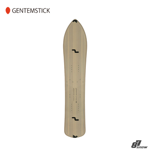 2526款日本GENTEMSTICK小红点FLAIR 146滑雪板纯手工分离单板女
