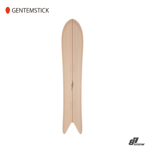 151滑雪板纯手工单板大山 MERMAID 2425款 日本GENTEMSTICK小红点