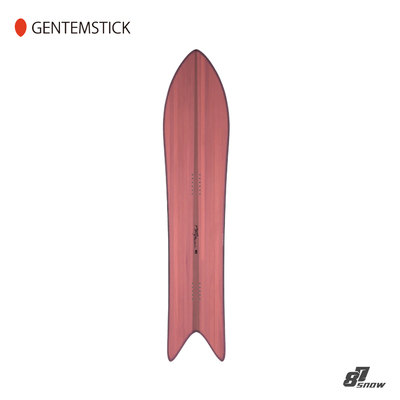 2526款日本GENTEMSTICK小红点BARRACUDA 158滑雪板纯手工单板大山