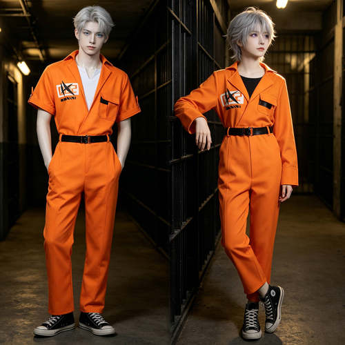 热门游戏C服异环cos服异能者零男女囚服二次元cosplay游戏角色服