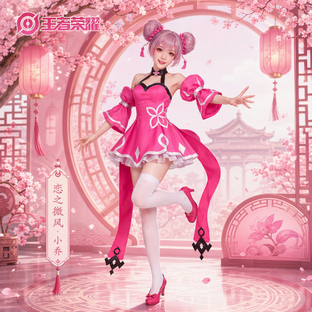 王者荣耀cos服国风小乔同款皮肤游戏动漫二次元cosplay服装表演服