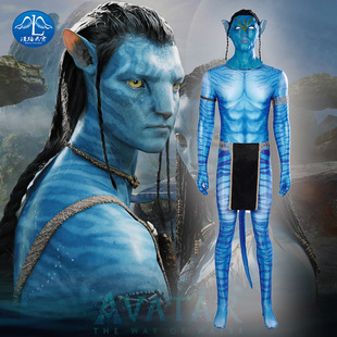漫路云霄阿凡达2水之道Avatar2杰克·萨利同款cos服连体紧身衣