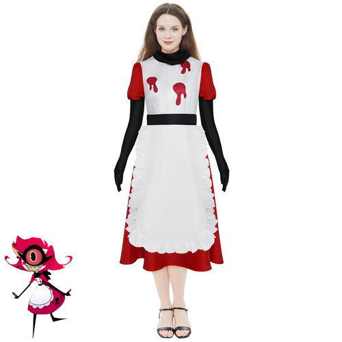 漫衣多地狱客栈cos服HazbinHotel妮芙蒂套装cosplay扮演服