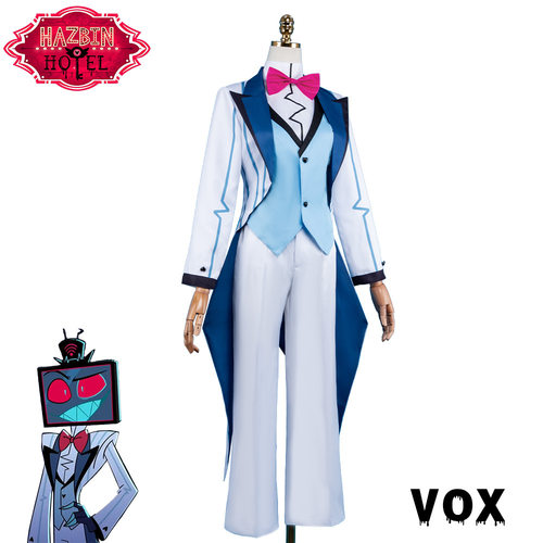 地狱客栈cos服二次元动漫服VoxVincent地狱旅馆沃克斯cosplay