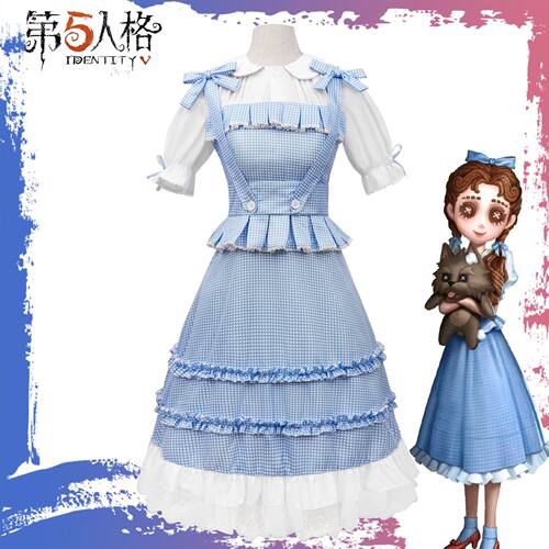 第五人格cos服游戏演绎之星小女孩桃乐丝cosplay服装成人儿童长裙