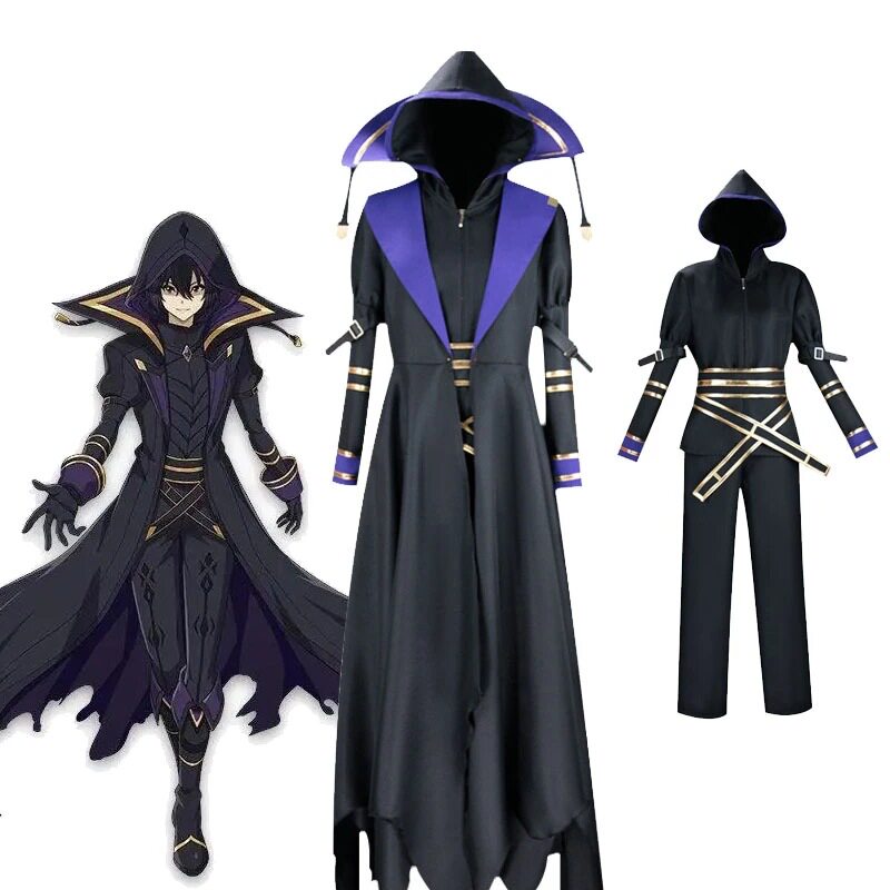 想要成为影之实力者暗影大人cos服二次元动漫cosplay服装厂家现货