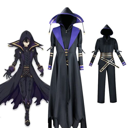 想要成为影之实力者暗影大人cos服二次元动漫cosplay服装厂家现货
