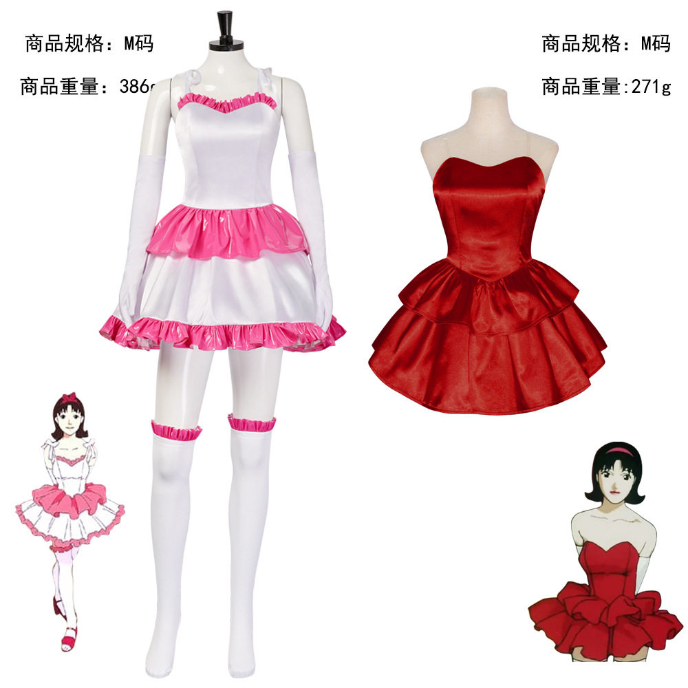 惊悚日漫电影未麻的部屋cosplay服未麻红色礼服cos现货