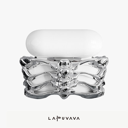 【全新升级】LAPUVAVA适用苹果AirPods4耳机AirPods四代3代Pro1Pro2骨骼耳机壳赠硅胶保护套耳机挂绳配件