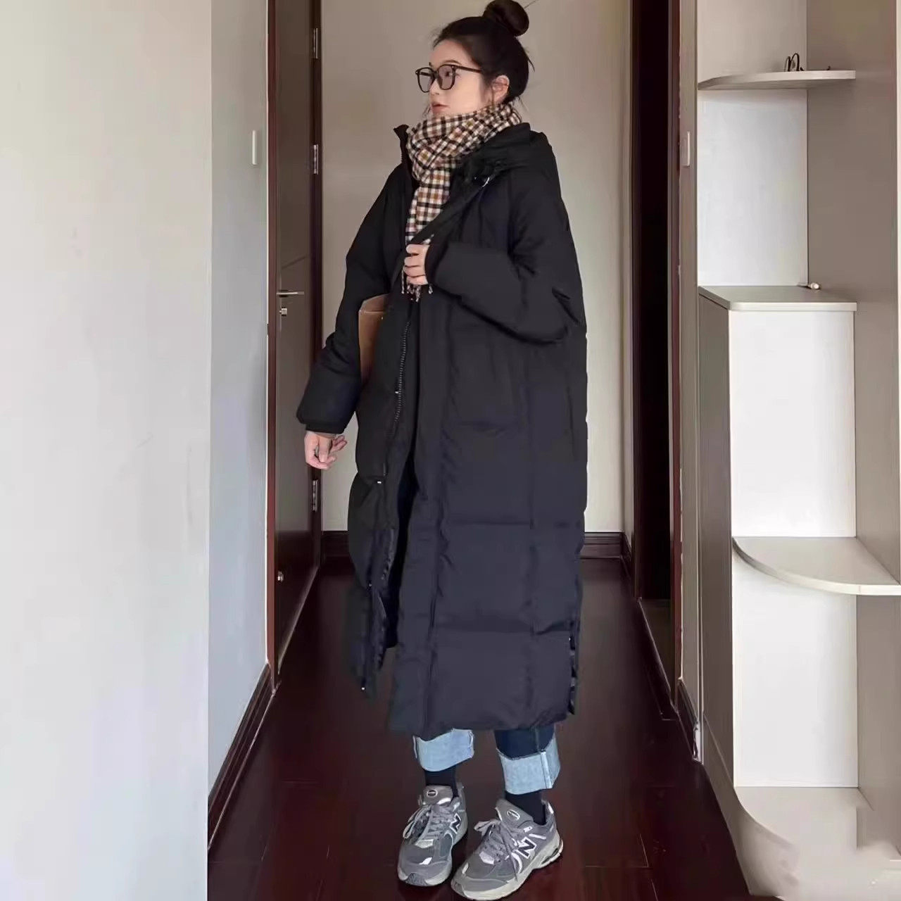 2024新款冬季羽绒棉服女韩系中长版棉袄加厚过膝学生中戏棉衣外套,个性定制/设计服务/DIY,棉服工装,淘宝优惠券,粉丝福利购,淘宝优惠卷