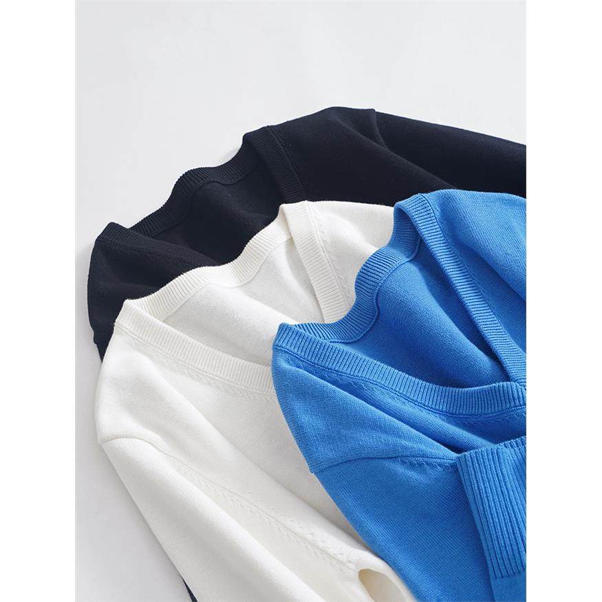 意大利单100%棉针织衫女式V领下装衬衫长袖春秋季单穿薄针织衫宽,个性定制/设计服务/DIY,棉服工装,淘宝优惠券,粉丝福利购,淘宝优惠卷