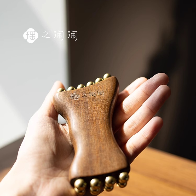 瑶之淘淘【面部筋膜金墩墩】实心H65黄铜面部美容筋膜提升护肤