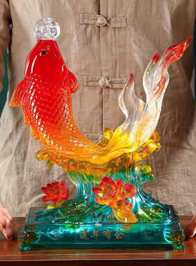 年年有余高端大气摆件