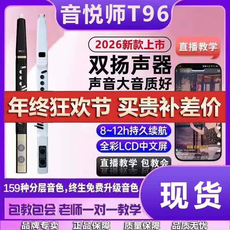TOYO音悦师新款T96电吹管中老年乐器大全初学萨克斯琵琶二胡笛子