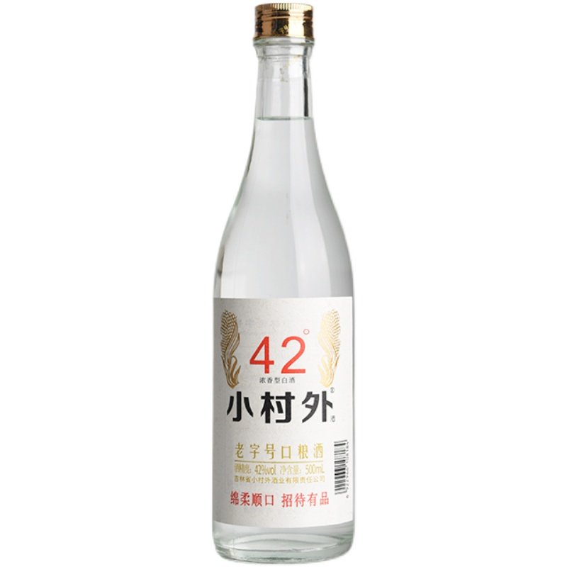 小村外吉林老字号吉林地产白酒42度浓香型白酒口粮酒固态发酵纯粮