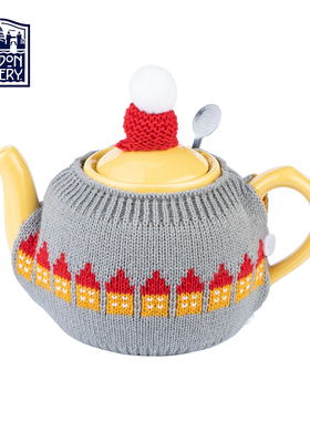London Pottery 茶壶咖啡壶日系毛衣套手工80%针织衣套/不含壶