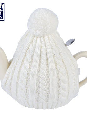 London Pottery 茶壶咖啡壶手工80%羊毛针织日系壶衣套/不含壶