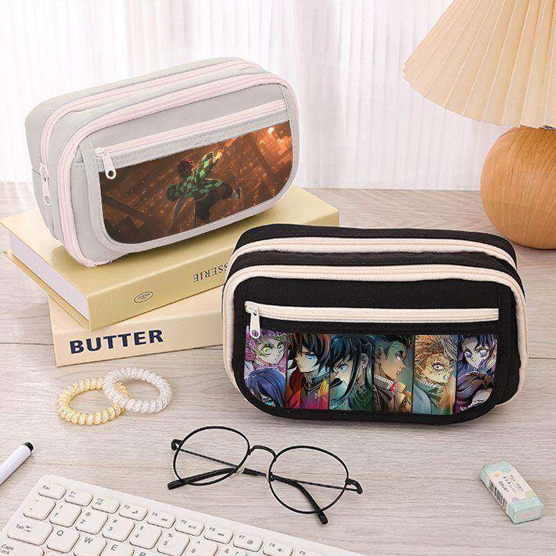 联名男生定制便携学生痛包大容量周边富冈甘露寺少年鬼灭之刃笔袋