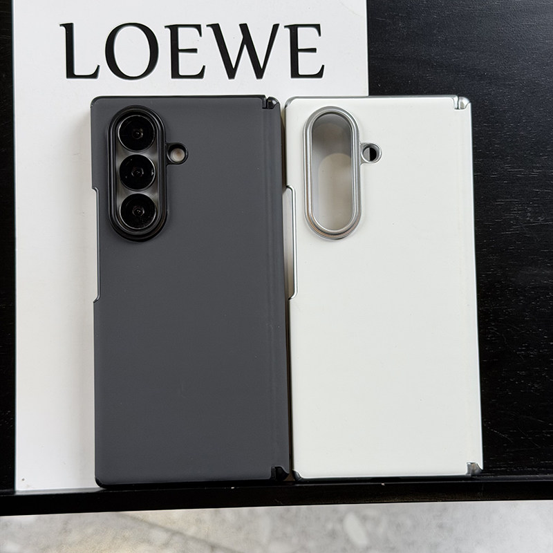 高级肤感包中轴适用三星Zfold7折叠屏手机壳纳米素皮galaxy fold7保护套双中轴三星W26硬壳高档磁吸简约