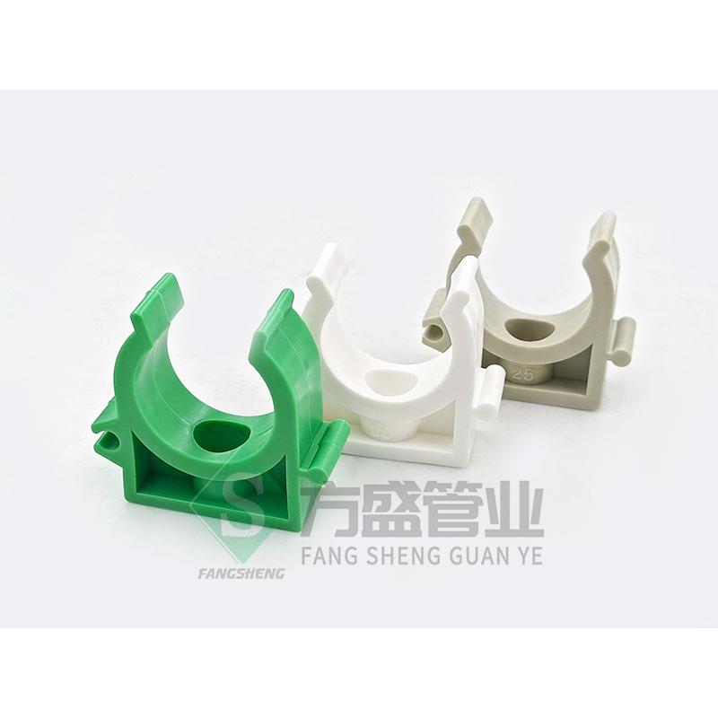 ppr水管固定全卡扣管卡4分20U型拼接排卡25夹子pvc卡子32管卡扣