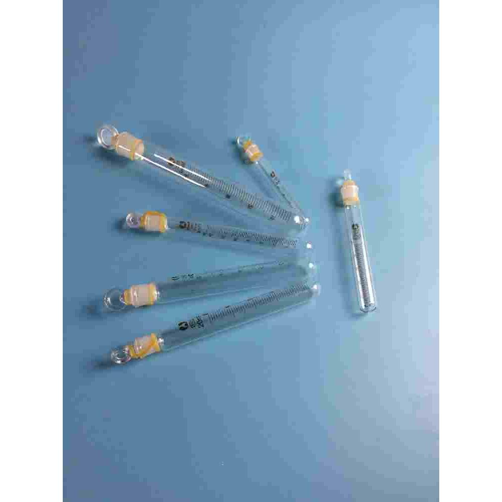 玻璃具塞试管 磨口圆底试管 标口试管 带刻度 5/10/15/20/25/50ml