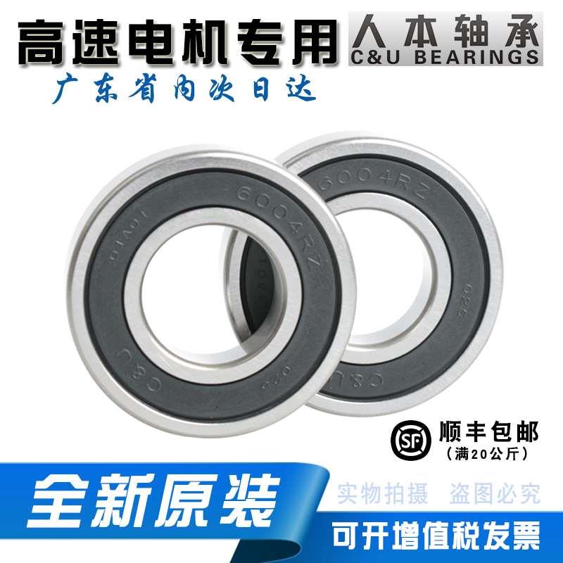 人本高速电机轴承6207 6208 6209 6210 6211 6212 6213 6214RZ RS