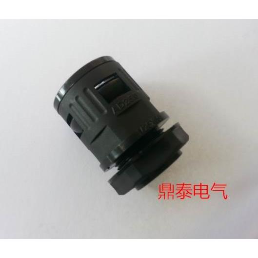 塑料波纹管快速接头 直插式尼龙PA66软管固定头 环保抗拉螺纹齐全