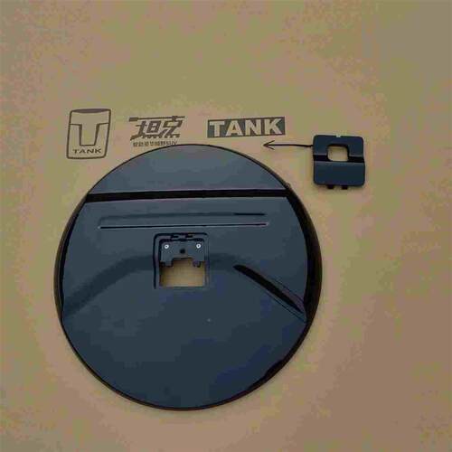 坦克300备胎罩后尾门不锈钢备胎壳改装轮胎保护盖越野城市版装饰