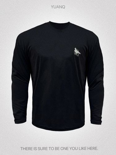 舒适亲肤长袖训练美式透气收袖