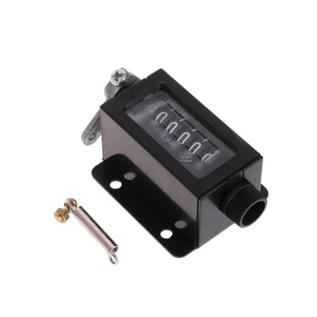 D67-F 5 Digits Mechanical Pull Stroke Counter Black Casing R